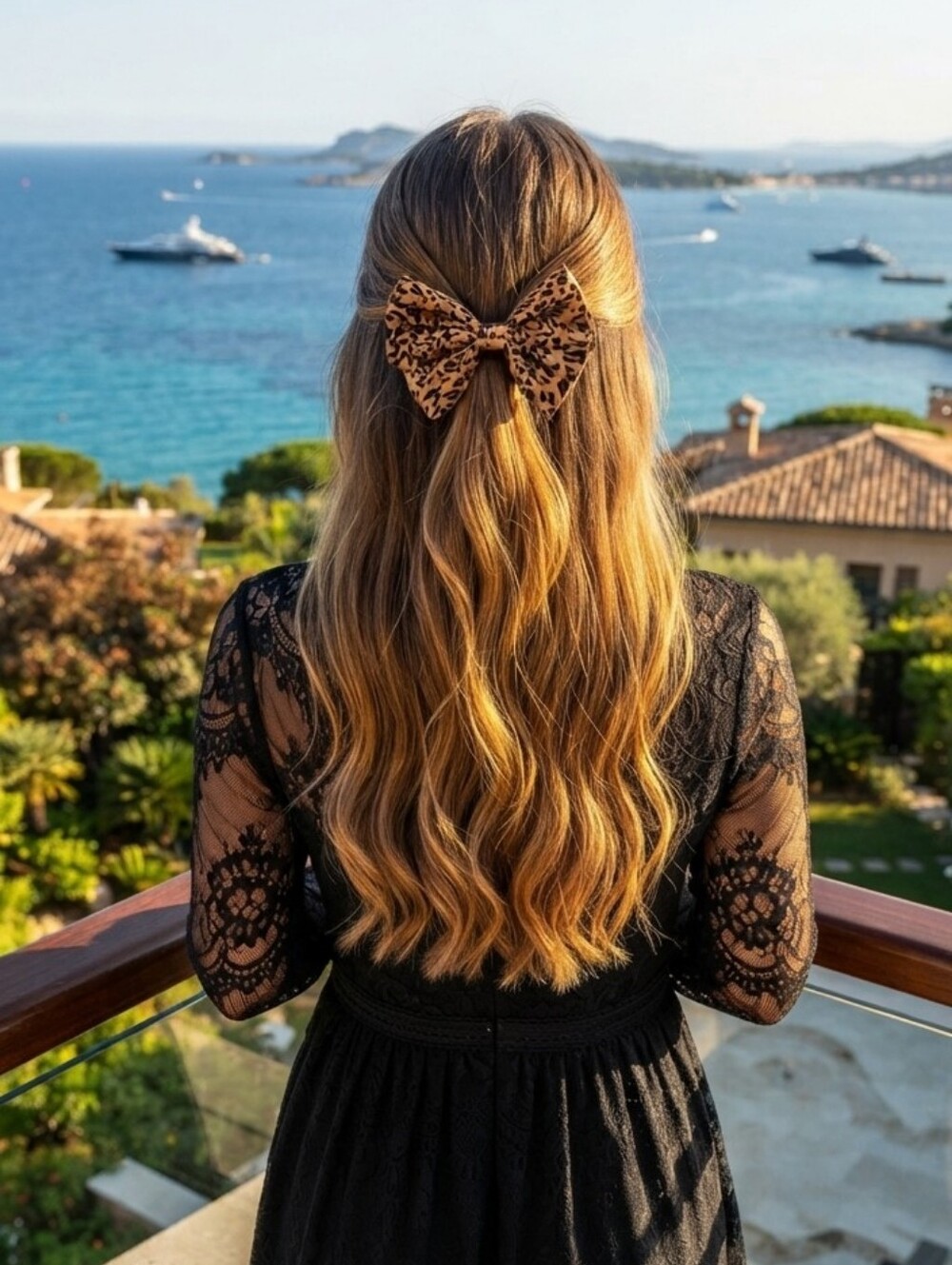 Leopard Hair Clip (Bow) 🐆